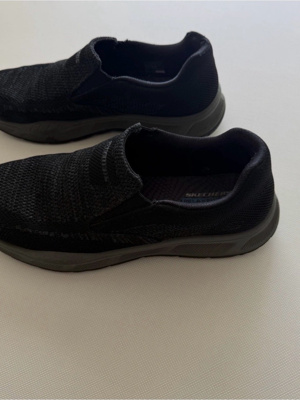 Skechers Men's Black Slip-On Comfort Shoe